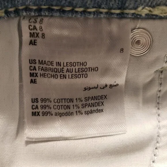 Style & Co High Rise Denim Bermuda size 8 NWT - Picture 9 of 12